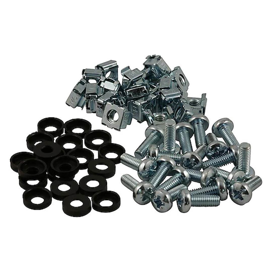 KAFES SOMUN VE M6 BAĞLANTI VİDASI 50Lİ 