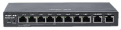 RUIJIE REYEE RG-EG210G-P 10-PORT GIGABIT YONETILEBILIR GATEWAY 8 POE/ 70W 