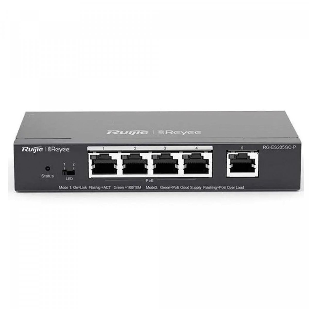 RUIJIE REYEE RG-ES205GC 5 PORT GIGABIT SMART SWITCH