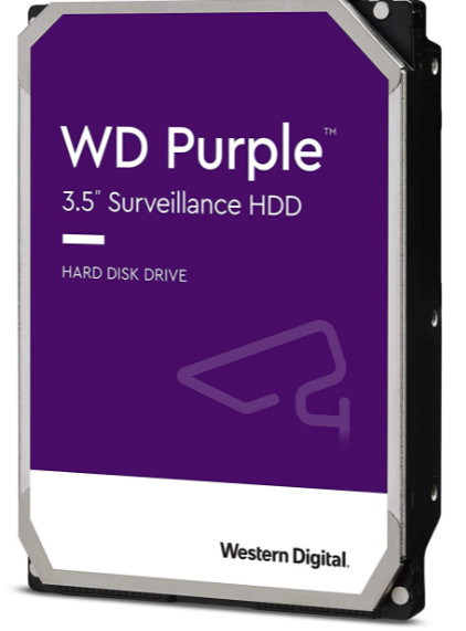 12 TB WD 7200RPM 256 MB SATA6 PURPLE WD121PURZ 7/24 GÜVENLİK (3 YIL GARANTİ)