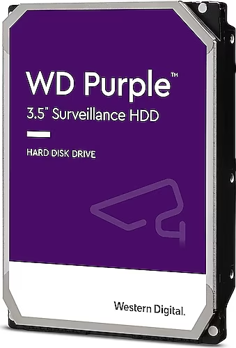 2 TB WD 5400RPM 64MB PURPLE WD23PURZ 7/24 GUVENLIK (3 YIL GARANTI)